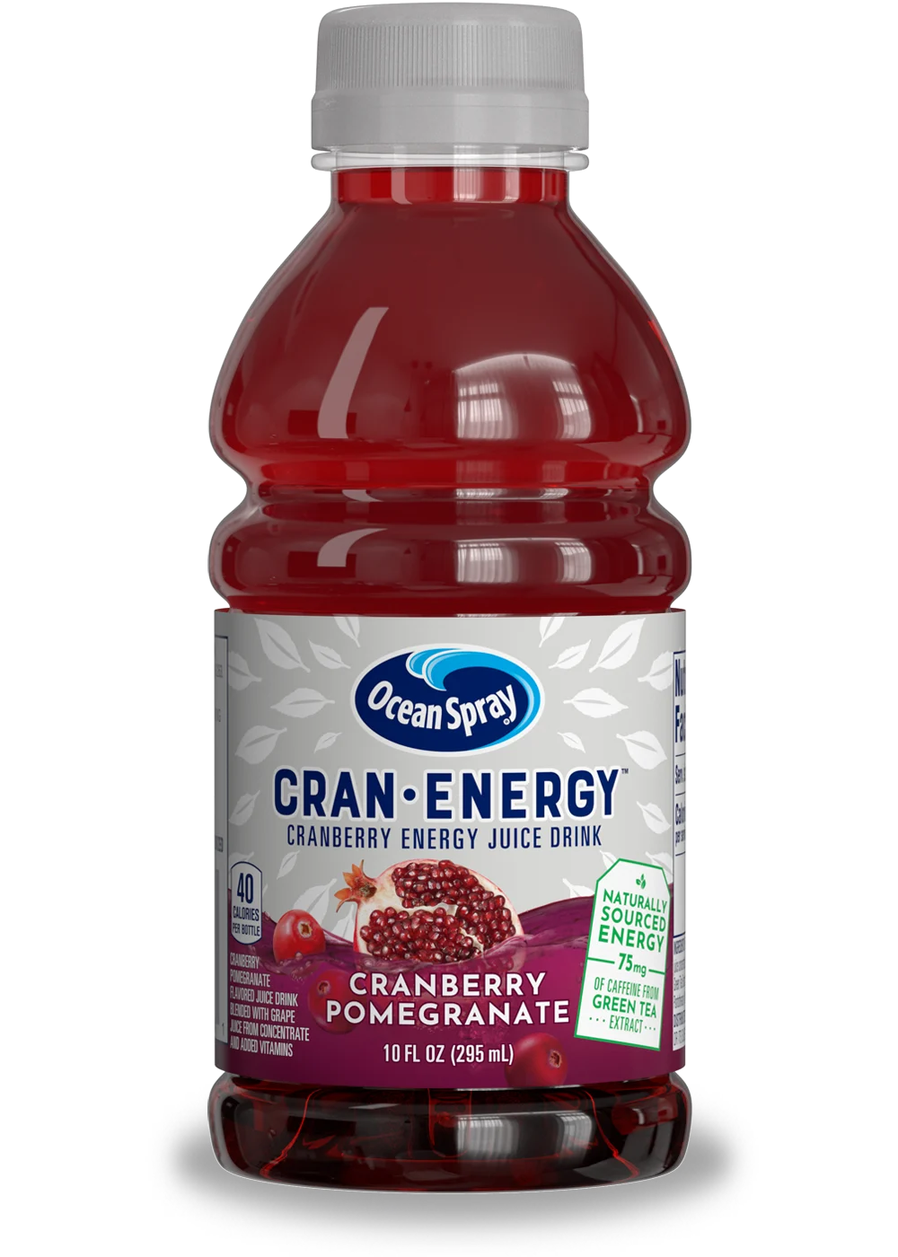 CRAN•ENERGY™ Bebida energética de Cranberry y granada 10oz