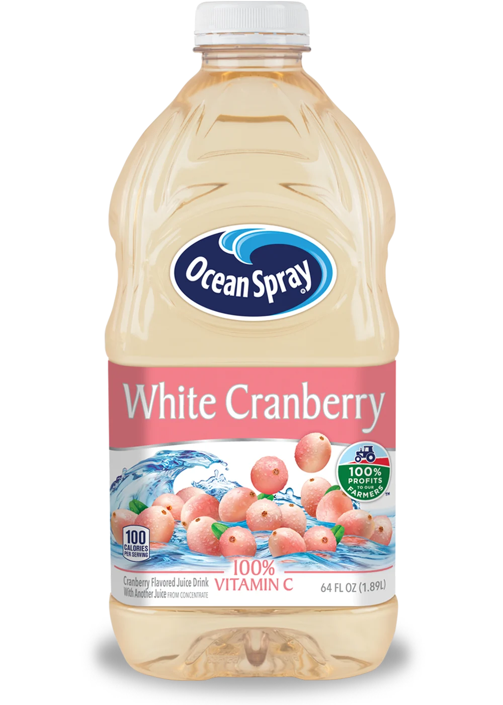 Bebida de Cranberry blanco 64oz